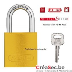 Cadenas a code 165/40 pour casiers - Crea-Sécurity