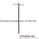 Colonne pour US Mailbox