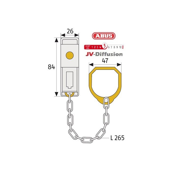 Entrebailleur à chaîne 