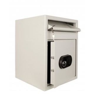 Coffre dépôts a clapet