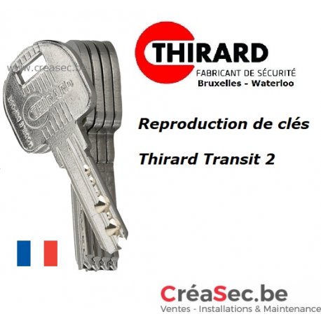 Copie de clé Thirard Transit 2