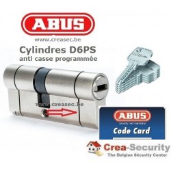 Cylindre de porte Abus Basic D6PS  by Creasec.be