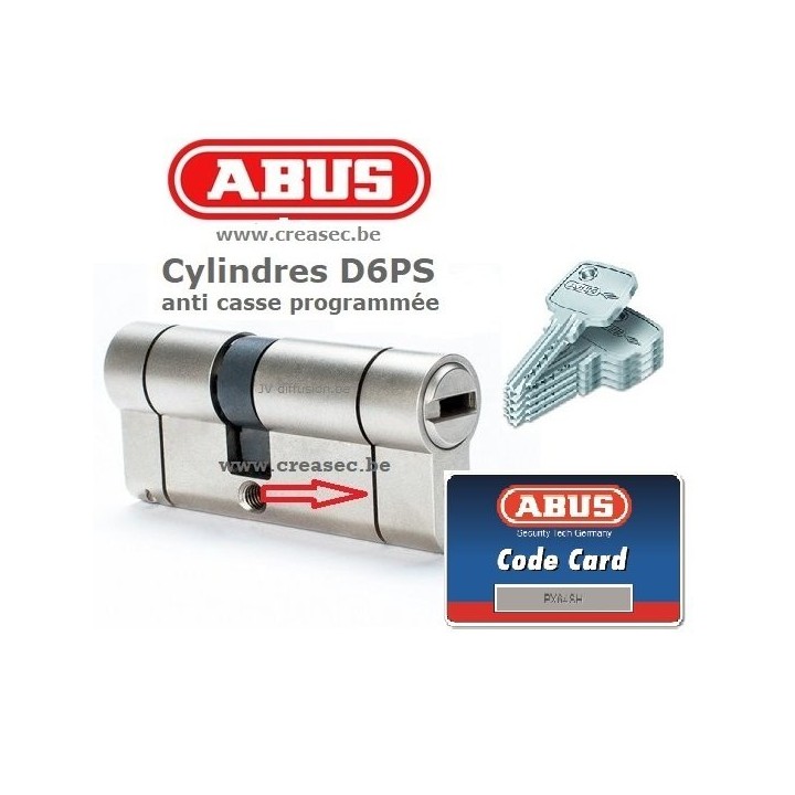 Deurcilinder Abus D6PS by Creasec.be