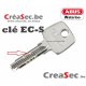 copie clé Abus EC-S