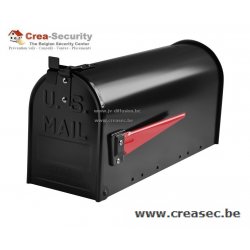 US MailBox noire