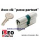 Cylindres avec passe partout