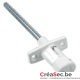 ABUS RS87 blanc