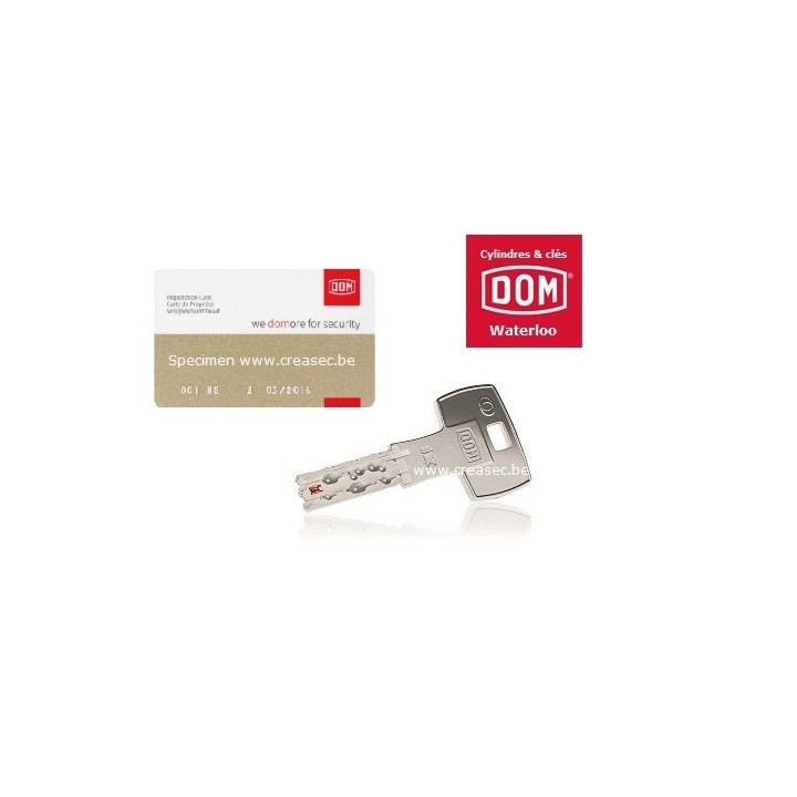 Copie clé Dom série ix TwinStar