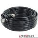 30m coaxial + alimentation 