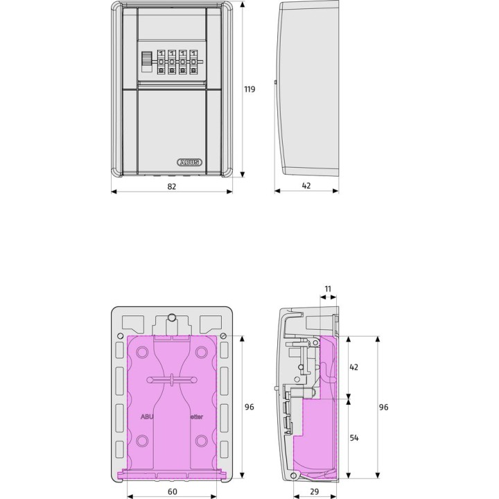 Keygarage Abus 787 Led