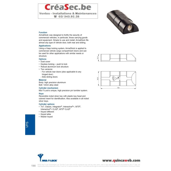 Protection portières Armad Lock