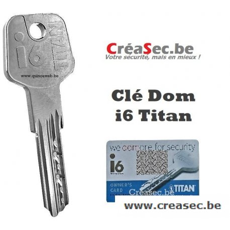 clé titan i6 immédiate