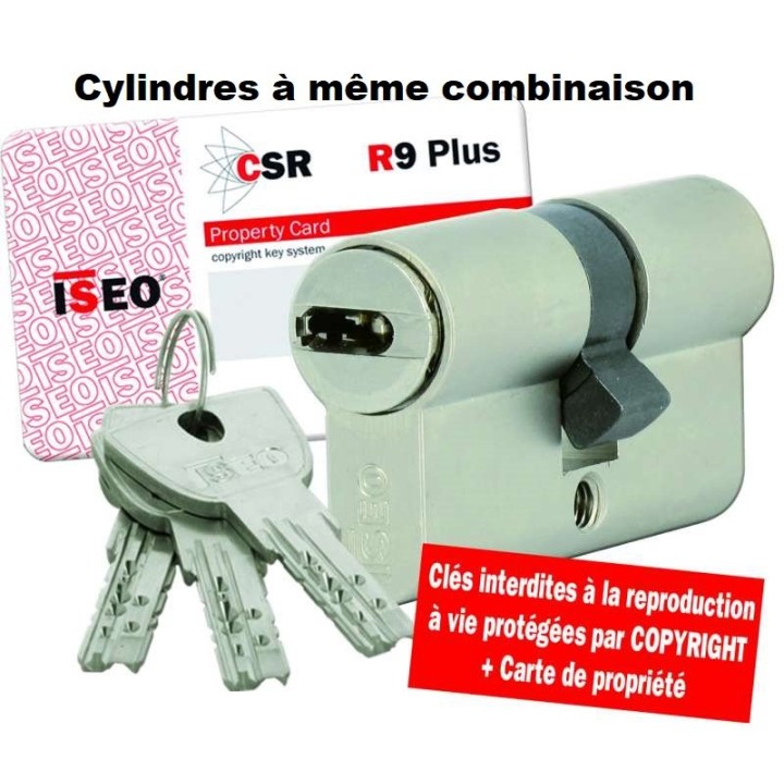 cylindre ISEO R9 30-30