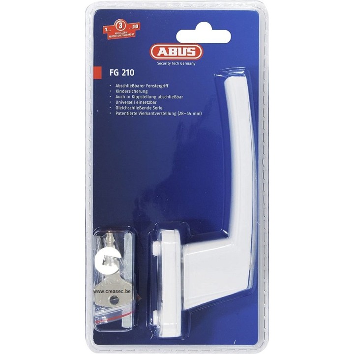 Poignée a clef Abus FG200