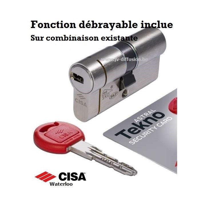 Cylindre Cisa Technopro Creasec.be