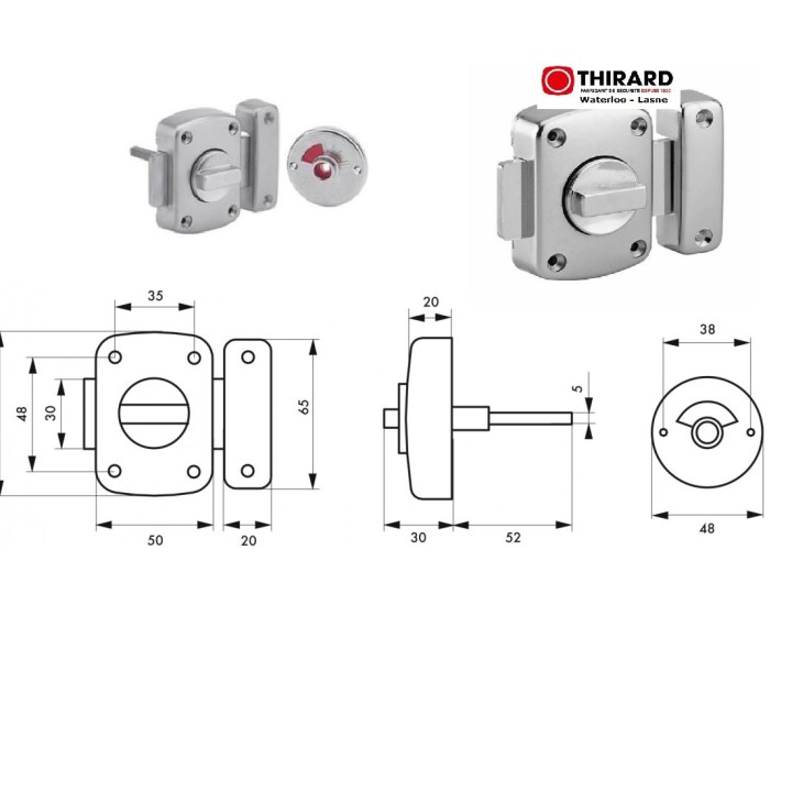Verrou de sureté Alouette Thirard