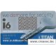 Carte de securité DOM i6 Titan