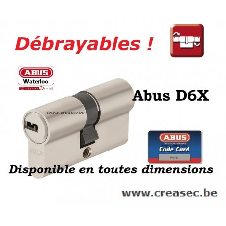 Abus D6x débrayable sur cREASEC.BE