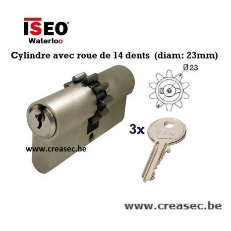 Cylindre a roue 14 dents