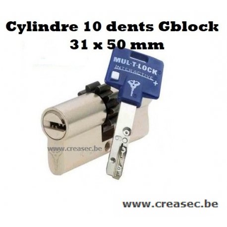 Mul-T-Lock Interactive crémaillère 10 dents