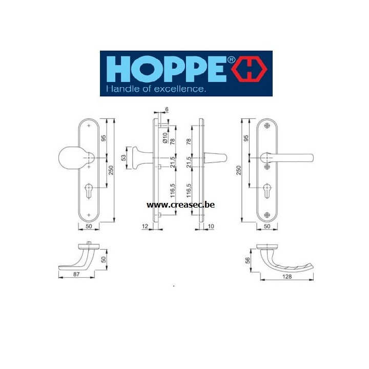Garniture Hoppe Tokyo