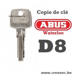 Abus D6 sleutel op code