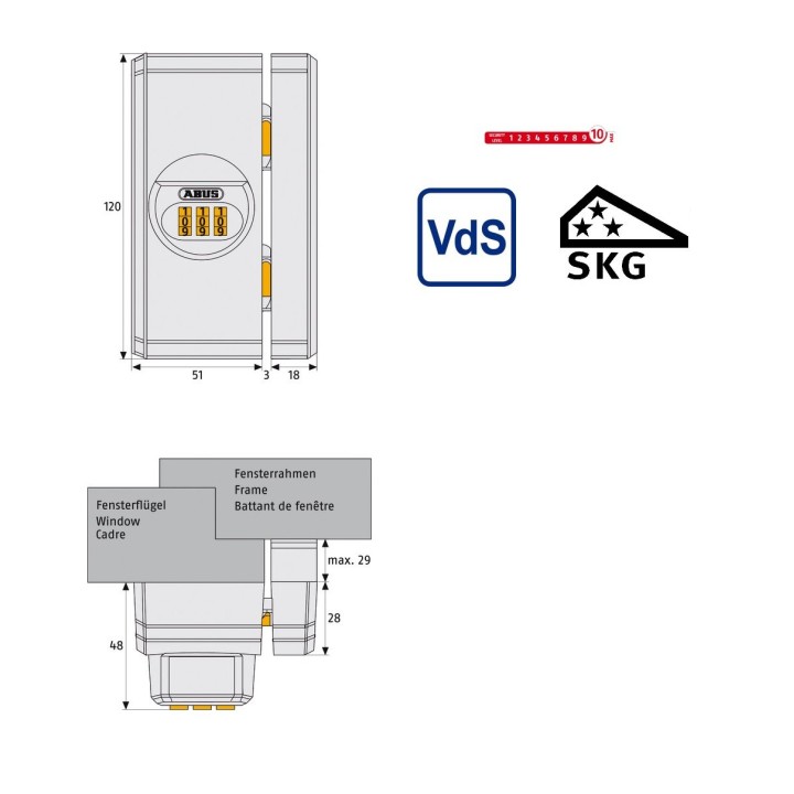 Abus FTS106 meilleur prix - creasec.be