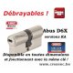 Abus D6x débrayable même combinaison