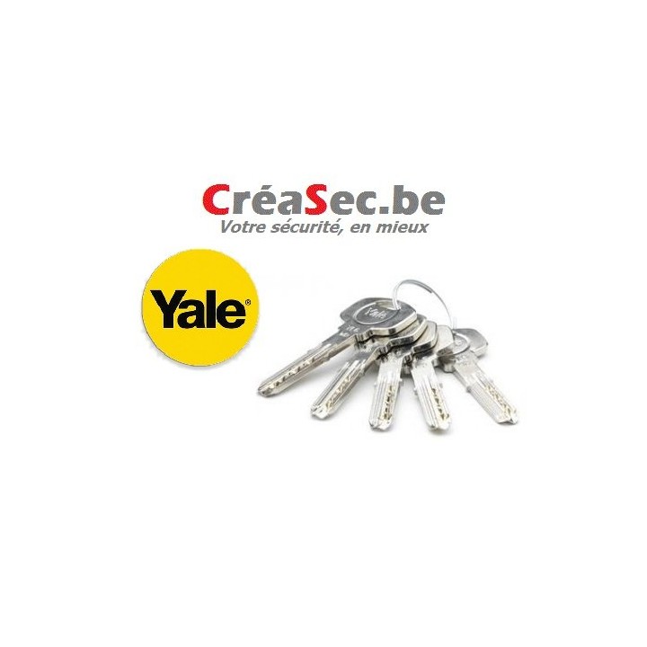 Copie clé Yale avec carte - CREASEC.BE