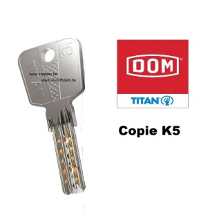 Copie clé DOM i6 Titan