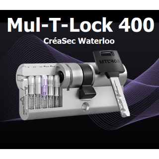 Cylindre Mul-T-Lock 400 sur clé existante