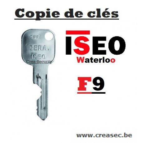 copie de clé ISEO F9 Crea-Security