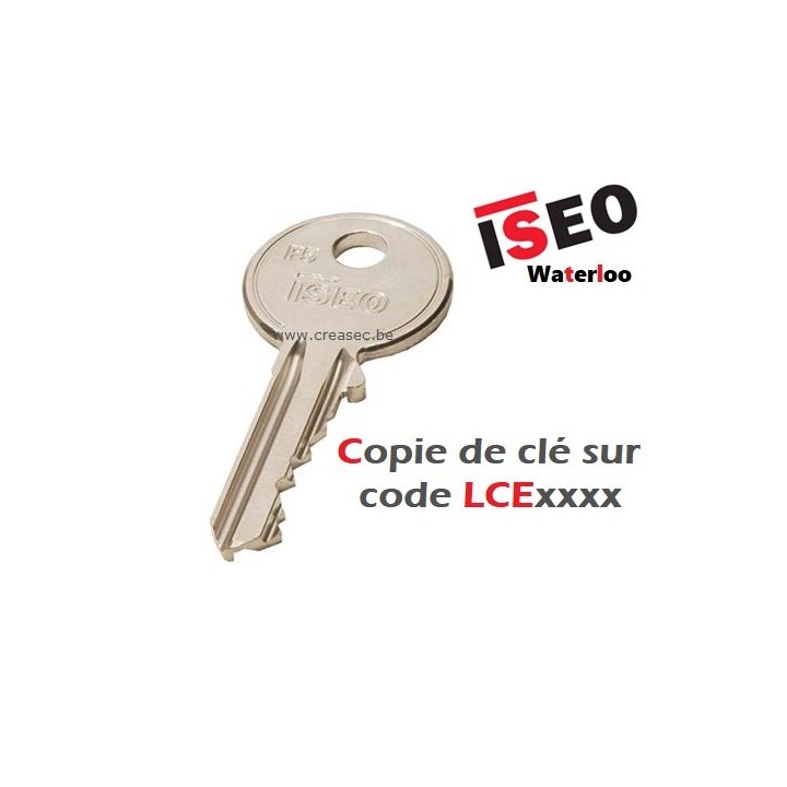 Reproduction clef ISEO F5