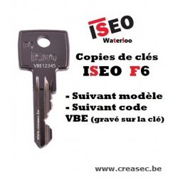 copie de clef F6 ISEO