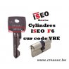 Cylindre Iseo F6 sur code VBExxxxxx