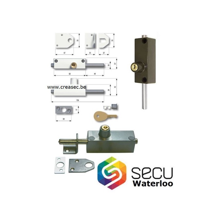 Verrou universel pour châssis