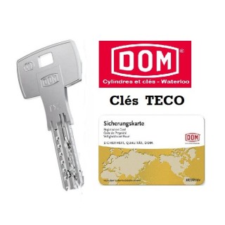 Copie clé Dom TECO