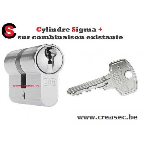 Cylindre DOM Sigma Plus Creasec.be