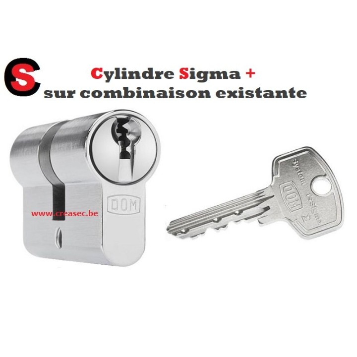 Cylindre DOM Sigma Plus Creasec.be