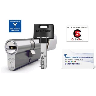 Cylindre Mul-T-Lock avec bouton