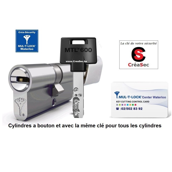 Cylindre Mul-T-Lock 600