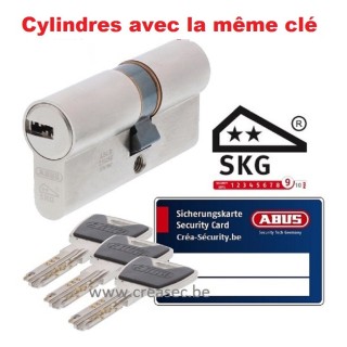 Cylindre Abus XP20 même clé