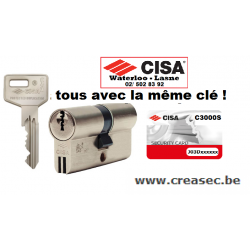 Cylindre Cisa C3000S même clé