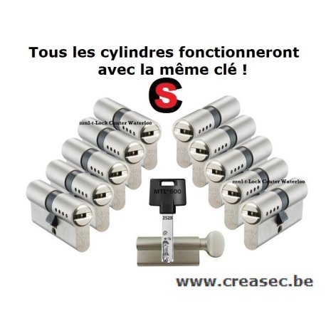 Cylindre Mul-T-Lock 600