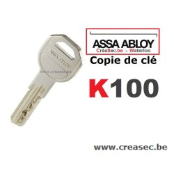 copie  clé Abloy K100