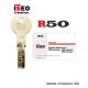 Kopie van sleutels ISEO r50