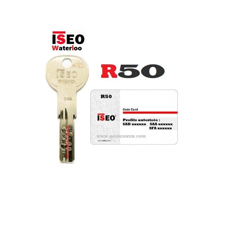 faire double de clé ISEO R50
