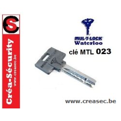 clef Mul-T-Lock 052 à tête noire