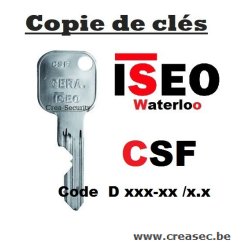 copie de clef R6 ISEO