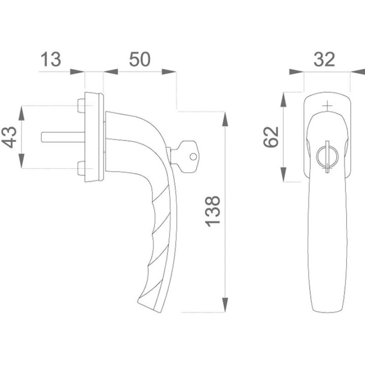 Poignée Hoppe New York